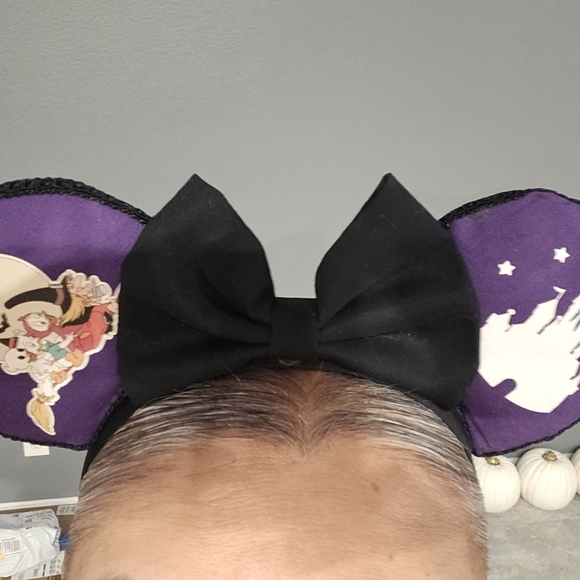 Halloween Disney Ears, Purple/Black w/ Huey, Dewey and Louie - Picture 8 of 9